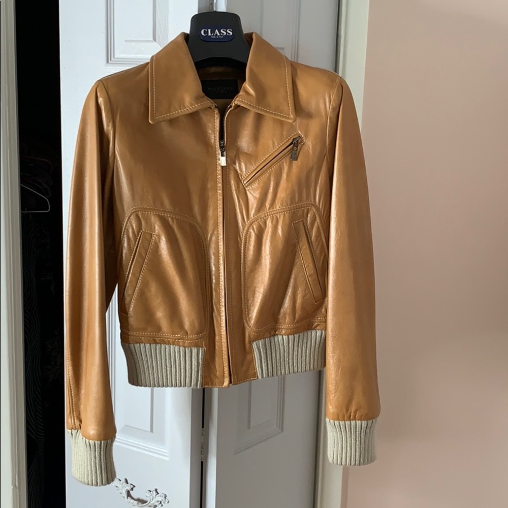 Leather jacket